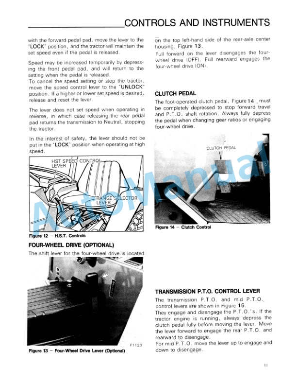 Ford New Holland 1620 Tractor Operation and Maintenance Manual 42162010 2 Ford New Holland 1620 Tractor Operation and Maintenance Manual 42162010-2