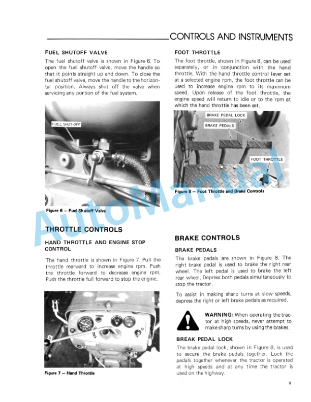 Ford New Holland 1710 Offset Tractor Operation and Maintenance Manual 42171011 2 Ford New Holland 1710 Offset Tractor Operation and Maintenance Manual 42171011-2