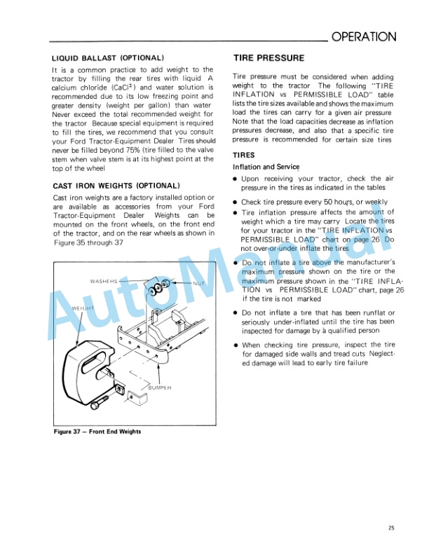 Ford New Holland 1710 Tractor Operation and Maintenance Manual 42171010 3 Ford New Holland 1710 Tractor Operation and Maintenance Manual 42171010-3
