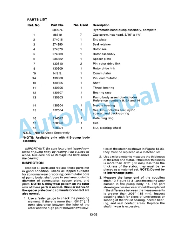 Ford New Holland 1900, 2100 Harvester Service Manual 40190022 4 Ford New Holland 1900, 2100 Harvester Service Manual 40190022 - Image 4