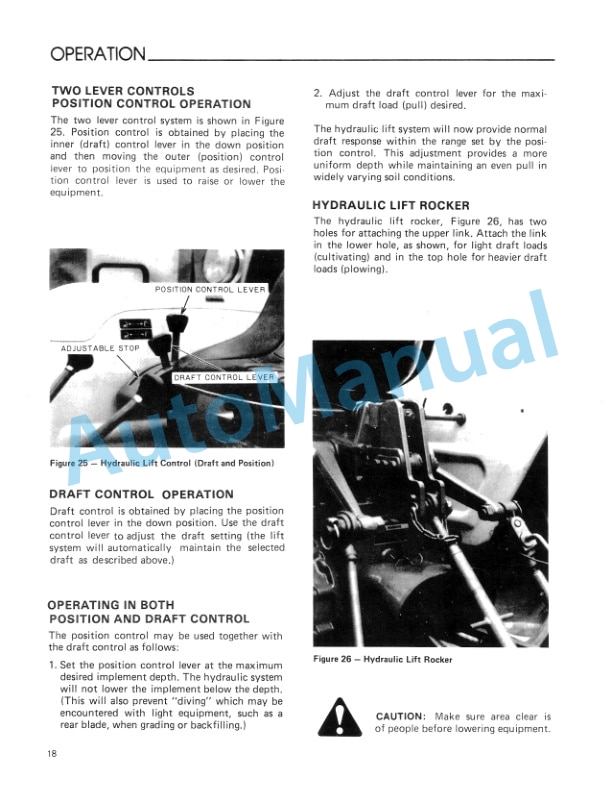 Ford New Holland 1900 Tractor Operation and Maintenance Manual 42190011 3 Ford New Holland 1900 Tractor Operation and Maintenance Manual 42190011-3