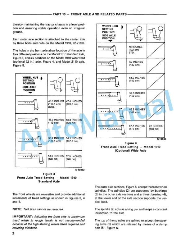 Ford New Holland 1910, 2110 Tractor Service Manual 40191020 5 Ford New Holland 1910, 2110 Tractor Service Manual 40191020 - Image 5