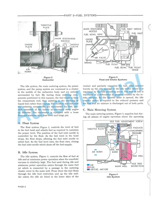Alternative view of Ford New Holland 2000, 3000, 4000, 5000, 7000, 3400, 3500, 3550, 4400, 4500, 5500, 5550 Tractor Service Manual 40200050