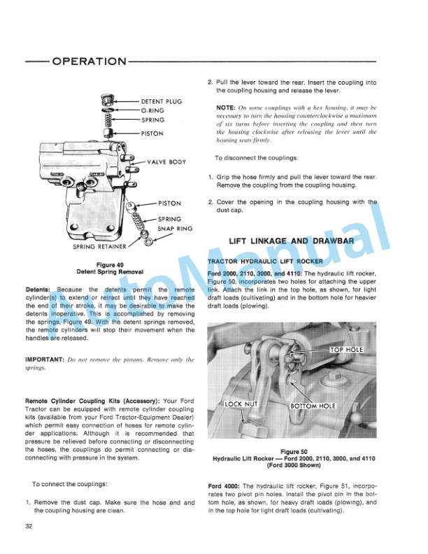 Ford New Holland 2000, 3000, 4000, 5000 All-Purpose and LCG Tractor Operation and Maintenance Manual 42200042 3 Ford New Holland 2000, 3000, 4000, 5000 All-Purpose and LCG Tractor Operation and Maintenance Manual 42200042-3