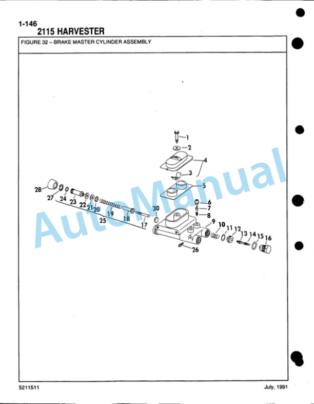 Ford New Holland 2115 Forage Harvester Service Parts Catalogue 5211511 3 Ford New Holland 2115 Forage Harvester Service Parts Catalogue 5211511-3