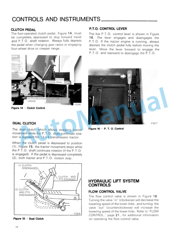 Ford New Holland 2120 Tractor Operation and Maintenance Manual 42212010 2 Ford New Holland 2120 Tractor Operation and Maintenance Manual 42212010-2