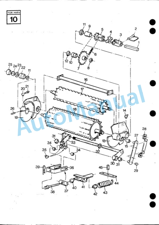 Ford New Holland 2305 Forage Harvester Service Parts Catalogue 9817746 2 Ford New Holland 2305 Forage Harvester Service Parts Catalogue 9817746-2