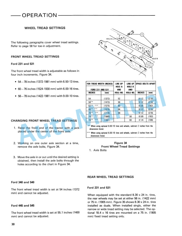 Ford New Holland 231, 340, 445, 531, 540, 545 Tractor Operation and Maintenance Manual 42023160 3 Ford New Holland 231, 340, 445, 531, 540, 545 Tractor Operation and Maintenance Manual 42023160-3