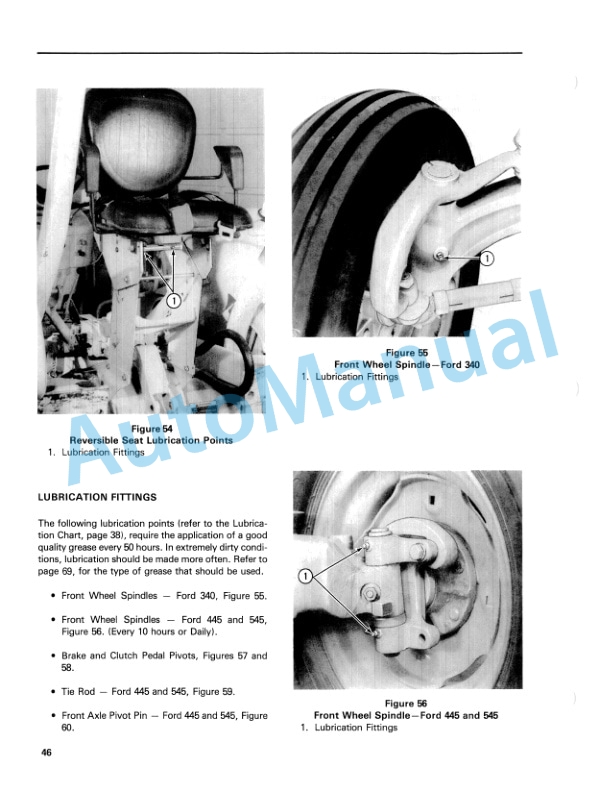 Ford New Holland 231, 340, 445, 531, 540, 545 Tractor Operation and Maintenance Manual 42023160 4 Ford New Holland 231, 340, 445, 531, 540, 545 Tractor Operation and Maintenance Manual 42023160-4