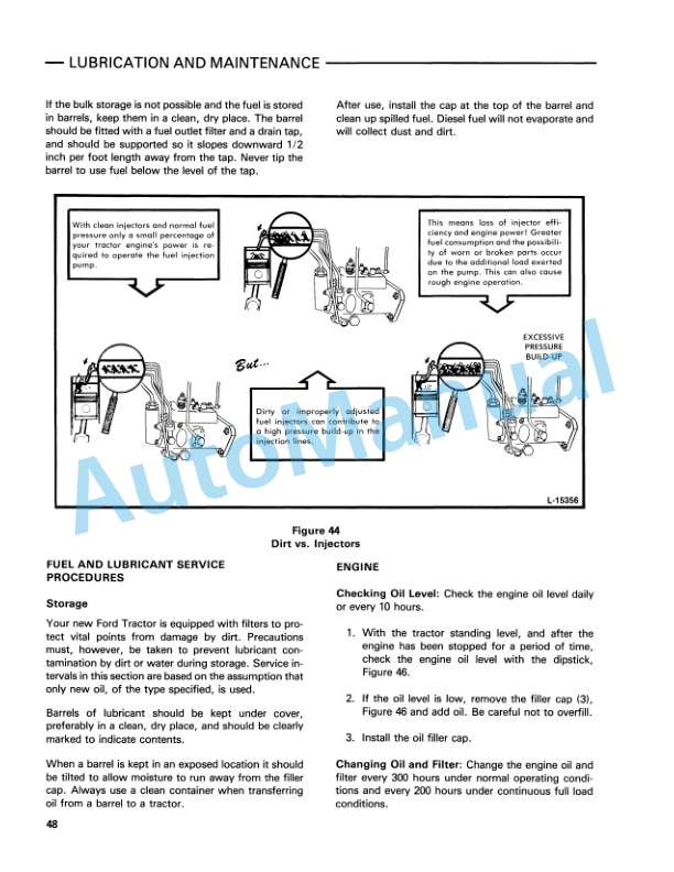 Ford New Holland 2310, 2910, 3910, 4610 Tractor Operation and Maintenance Manual 42231030-4