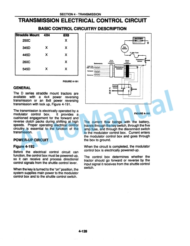 Ford New Holland 250C, 260C, 345D, 445D, 545D Tractor Loader Service Manual 40025050A 3 Ford New Holland 250C, 260C, 345D, 445D, 545D Tractor Loader Service Manual 40025050A - Image 3