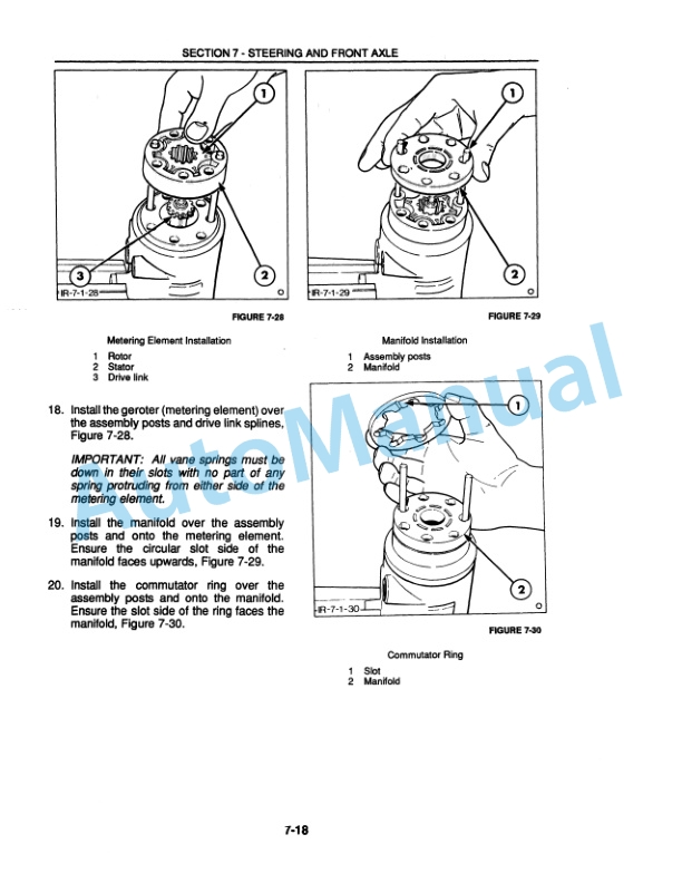 Ford New Holland 250C, 260C, 345D, 445D, 545D Tractor Loader Service Manual 40025050A 4 Ford New Holland 250C, 260C, 345D, 445D, 545D Tractor Loader Service Manual 40025050A - Image 4