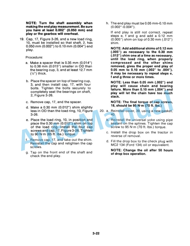 Ford New Holland 256, 276, 276 II Bidirectional Tractor Service Manual 40025631 2 Ford New Holland 256, 276, 276 II Bidirectional Tractor Service Manual 40025631-2