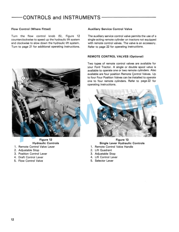 Ford New Holland 2610, 3610, 4110, 4610 10 Series Tractor Operation and Maintenance Manual 42001010 2 Ford New Holland 2610, 3610, 4110, 4610 10 Series Tractor Operation and Maintenance Manual 42001010-2