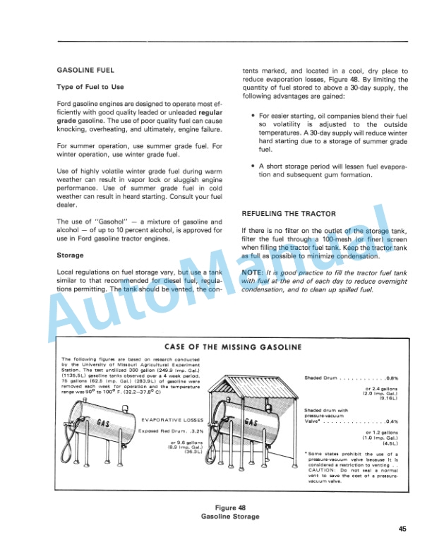 Ford New Holland 2610, 3610, 4110, 4610 10 Series Tractor Operation and Maintenance Manual 42001010 4 Ford New Holland 2610, 3610, 4110, 4610 10 Series Tractor Operation and Maintenance Manual 42001010-4
