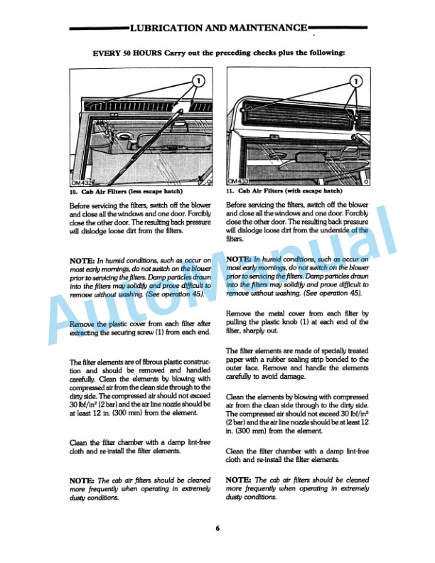 Ford New Holland 2910, 3910, 4110, 4610 II Tractor Operation and Maintenance Manual 42291040-4