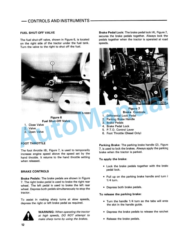Ford New Holland 2910, 4610 LCG Low Center of Gravity Tractor Operation and Maintenance Manual 42291010-2