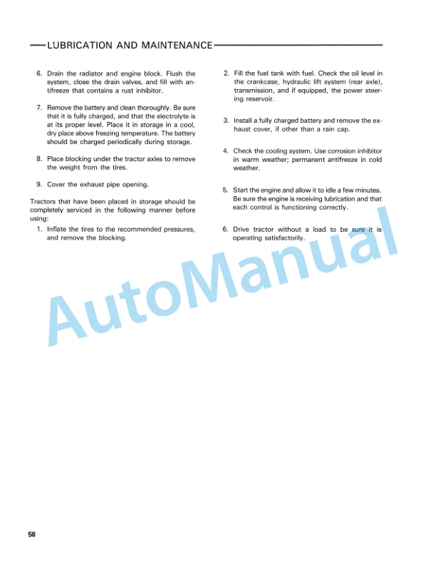 Ford New Holland 340B, 445A, 540B, 545A Tractor Operation and Maintenance Manual 42034012 5 Ford New Holland 340B, 445A, 540B, 545A Tractor Operation and Maintenance Manual 42034012-5
