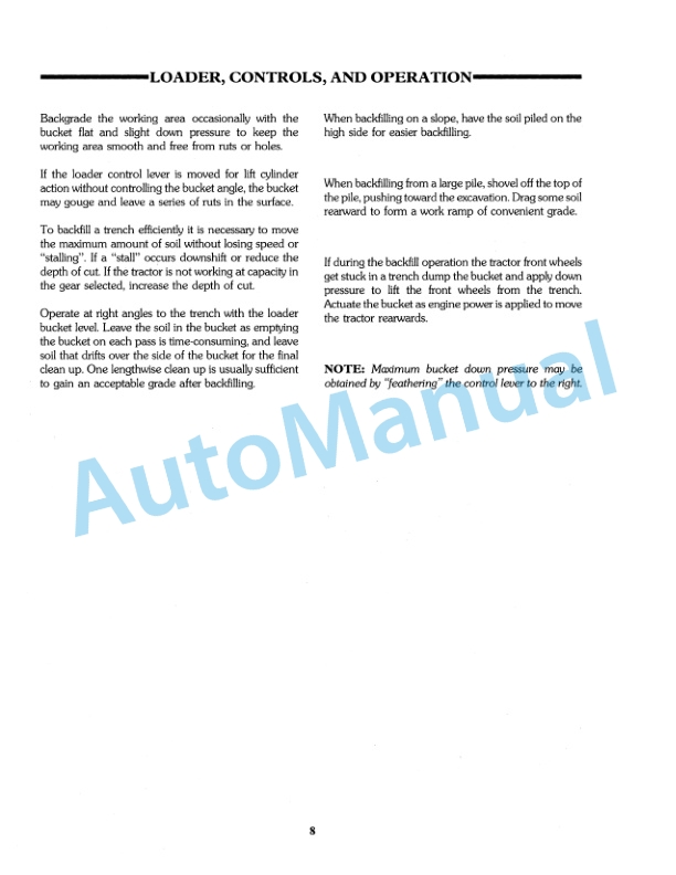 Ford New Holland 345C, 445C, 545C Tractor Loader Operation and Maintenance Manual 42034530 3 Ford New Holland 345C, 445C, 545C Tractor Loader Operation and Maintenance Manual 42034530 - Image 3