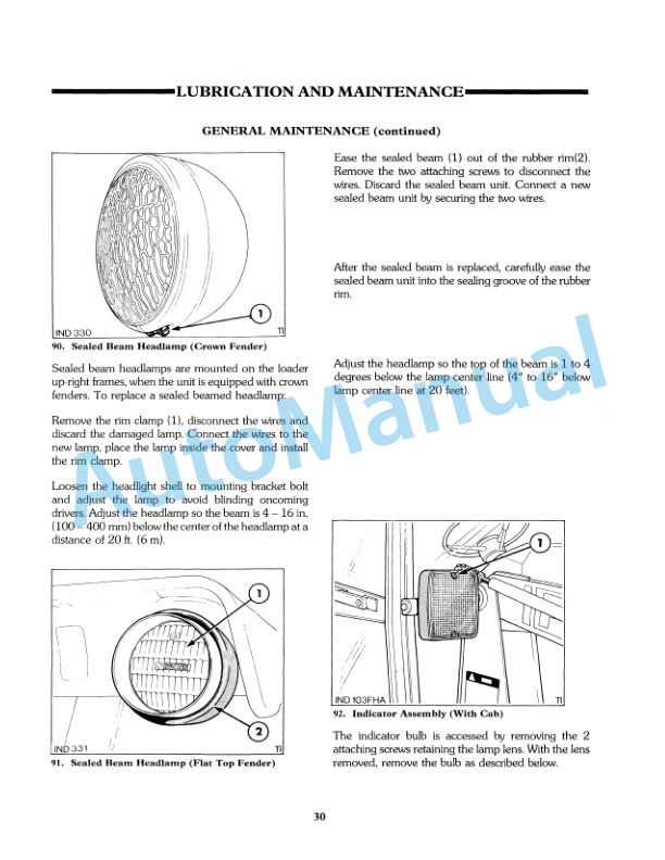 Ford New Holland 345D, 445D, 545D Tractor Loader Operation and Maintenance Manual 42034535 5 Ford New Holland 345D, 445D, 545D Tractor Loader Operation and Maintenance Manual 42034535 - Image 5