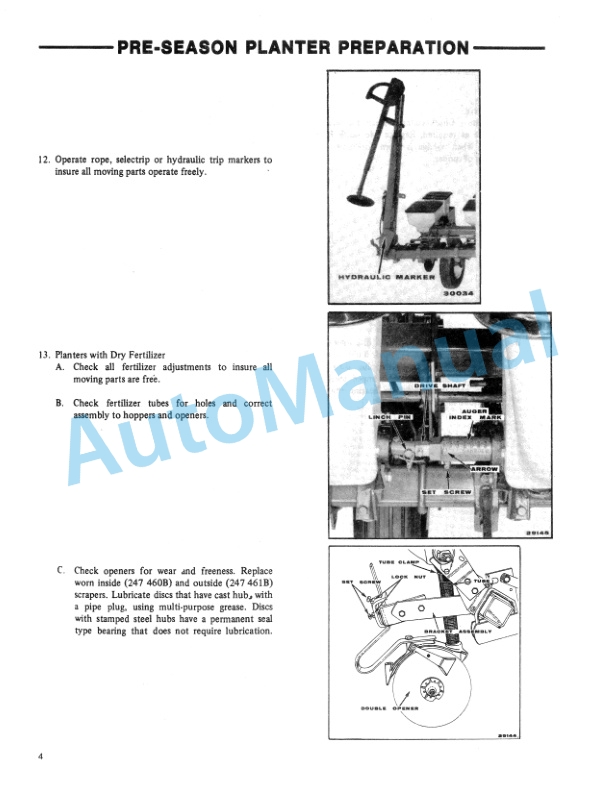 Ford New Holland 354 Series Pre-Season Planter Preparation Service Manual 40035410 2 Ford New Holland 354 Series Pre-Season Planter Preparation Service Manual 40035410-2