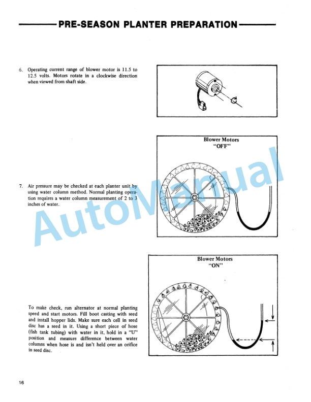 Ford New Holland 354 Series Pre-Season Planter Preparation Service Manual 40035410 5 Ford New Holland 354 Series Pre-Season Planter Preparation Service Manual 40035410-5