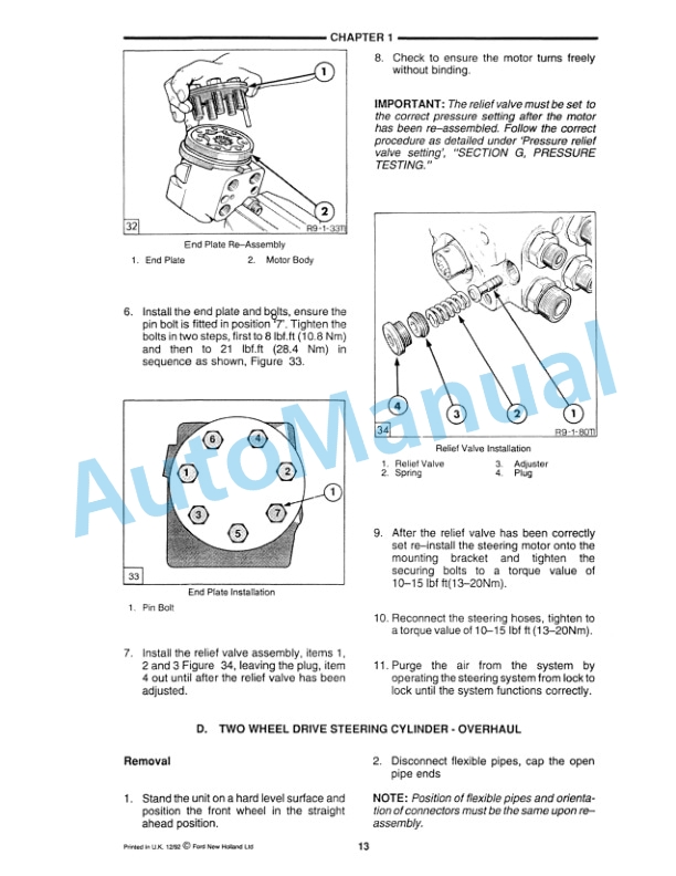 Ford New Holland 40 Series Tractor Repair Manual SE4840 5 Ford New Holland 40 Series Tractor Repair Manual SE4840-5