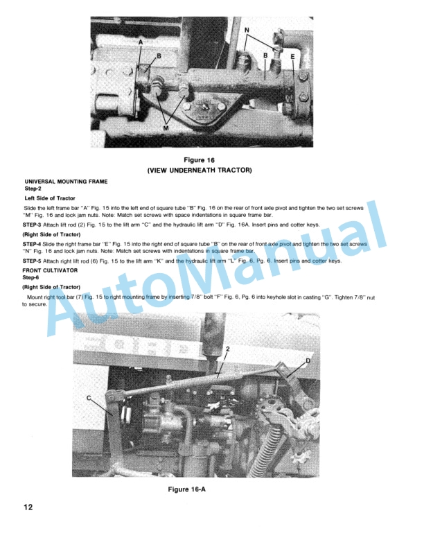 Ford New Holland 417 Series Cultivator Operation and Maintenance Manual 42041720 4 Ford New Holland 417 Series Cultivator Operation and Maintenance Manual 42041720-4