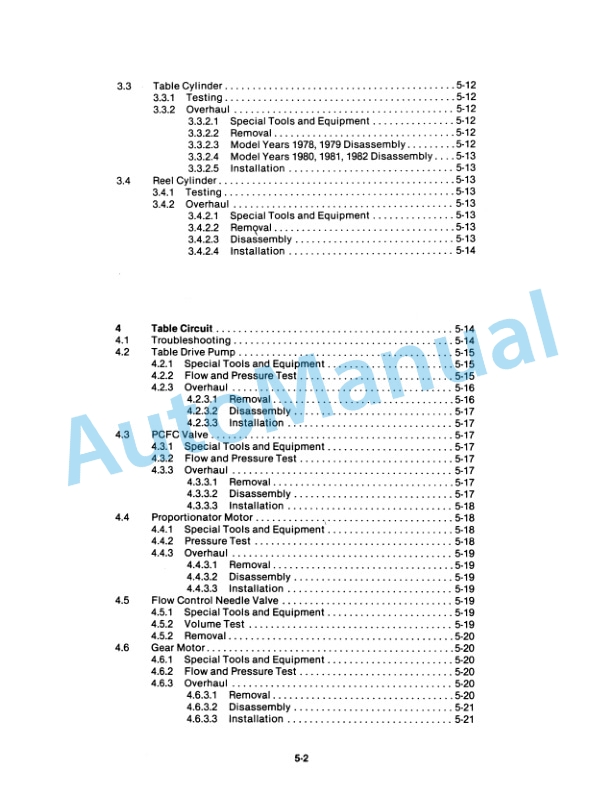 Ford New Holland 4400 Swather Tractor Service Manual 40440015 3 Ford New Holland 4400 Swather Tractor Service Manual 40440015 - Image 3