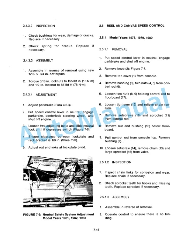 Ford New Holland 4400 Swather Tractor Service Manual 40440015 4 Ford New Holland 4400 Swather Tractor Service Manual 40440015 - Image 4