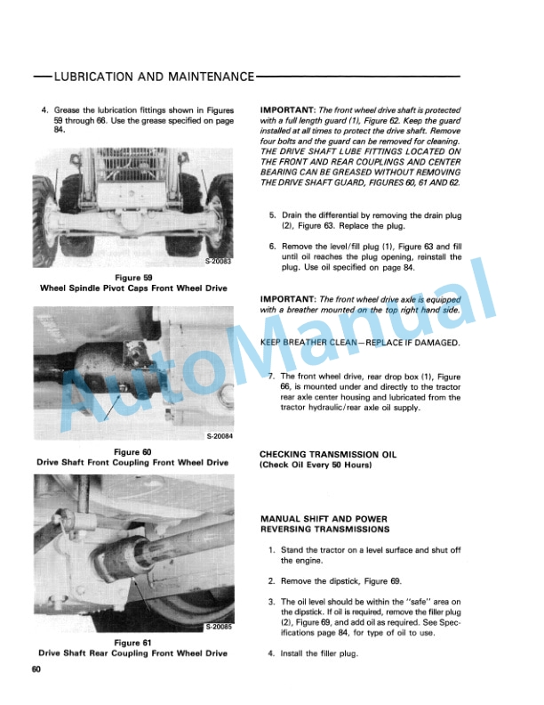 Ford New Holland 445A, 545A Industrial Tractor, 745 Loader Operation and Maintenance Manual 42044520 4 Ford New Holland 445A, 545A Industrial Tractor, 745 Loader Operation and Maintenance Manual 42044520-4