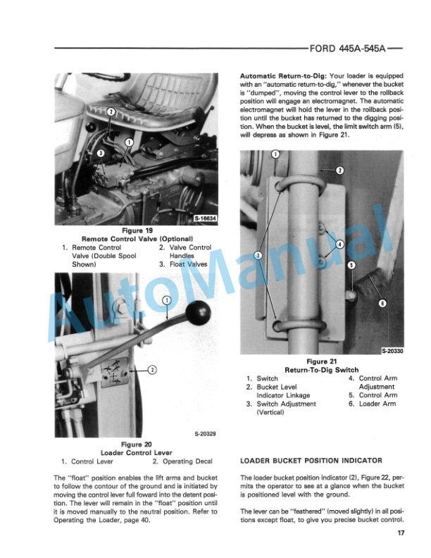 Ford New Holland 445A, 545A Industrial Tractor, 745 Loader Operation and Maintenance Manual 42044530 2 Ford New Holland 445A, 545A Industrial Tractor, 745 Loader Operation and Maintenance Manual 42044530-2