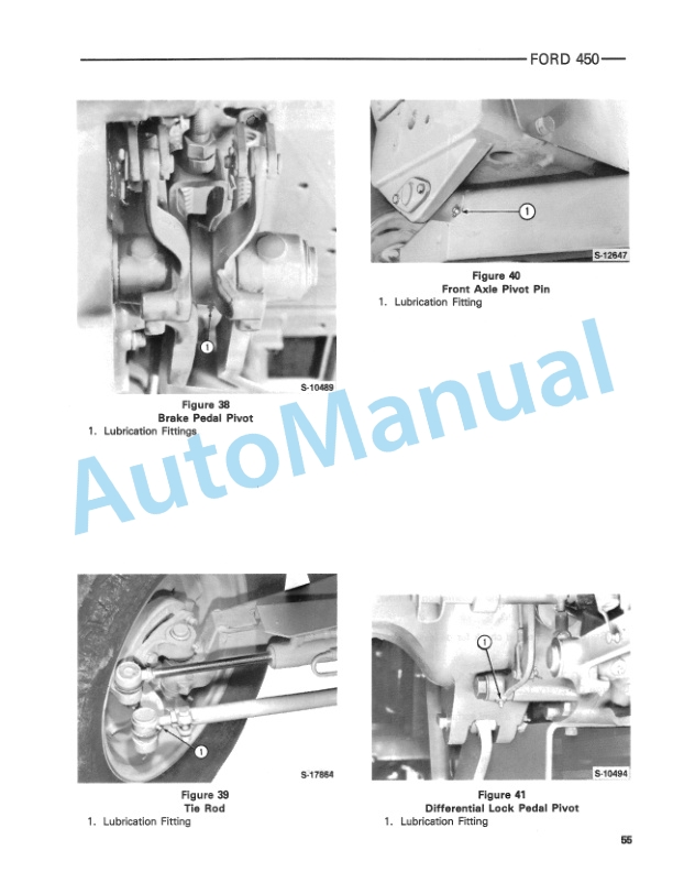 Ford New Holland 450 Tractor Loader Backhoe Operation and Maintenance Manual 42045010-4