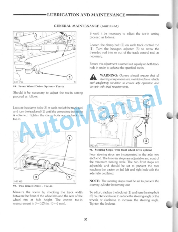 Ford New Holland 455C Tractor Loader Backhoe Operation and Maintenance Manual 5 Ford New Holland 455C Tractor Loader Backhoe Operation and Maintenance Manual-5