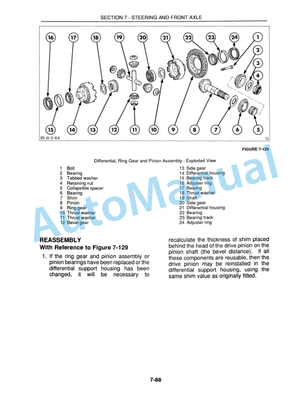 Ford New Holland 455D, 555D, 575D, 655D, 675D D Series TLB Tractor Service Manual 40045541 4 Ford New Holland 455D, 555D, 575D, 655D, 675D D Series TLB Tractor Service Manual 40045541 - Image 4