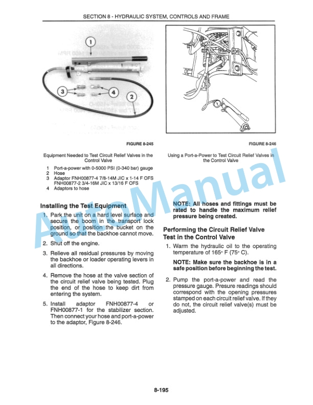Ford New Holland 455D, 555D, 575D, 655D, 675D D Series TLB Tractor Service Manual 40045541 5 Ford New Holland 455D, 555D, 575D, 655D, 675D D Series TLB Tractor Service Manual 40045541 - Image 5