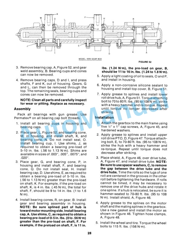 Ford New Holland 499 Pivot Tongue Haybine Mower-Conditioner Service Manual 40049910 4 Ford New Holland 499 Pivot Tongue Haybine Mower-Conditioner Service Manual 40049910 - Image 4