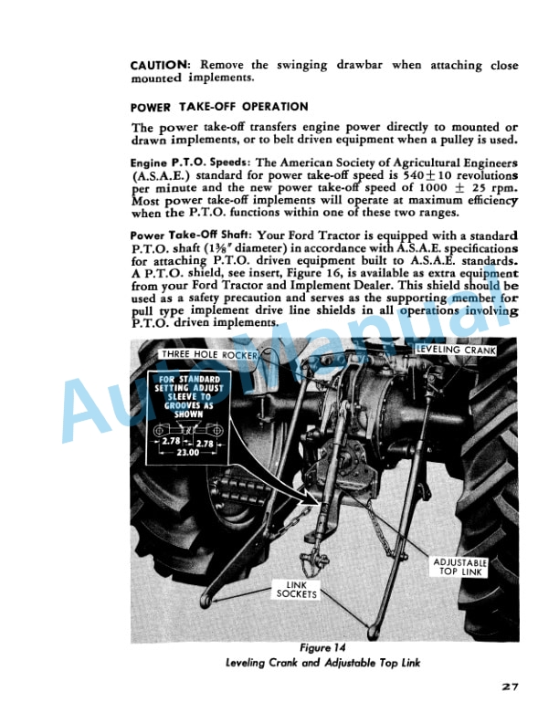 Ford New Holland 501, 701, 901 Series Tractor Operation and Maintenance Manual 42070120 3 Ford New Holland 501, 701, 901 Series Tractor Operation and Maintenance Manual 42070120 - Image 3
