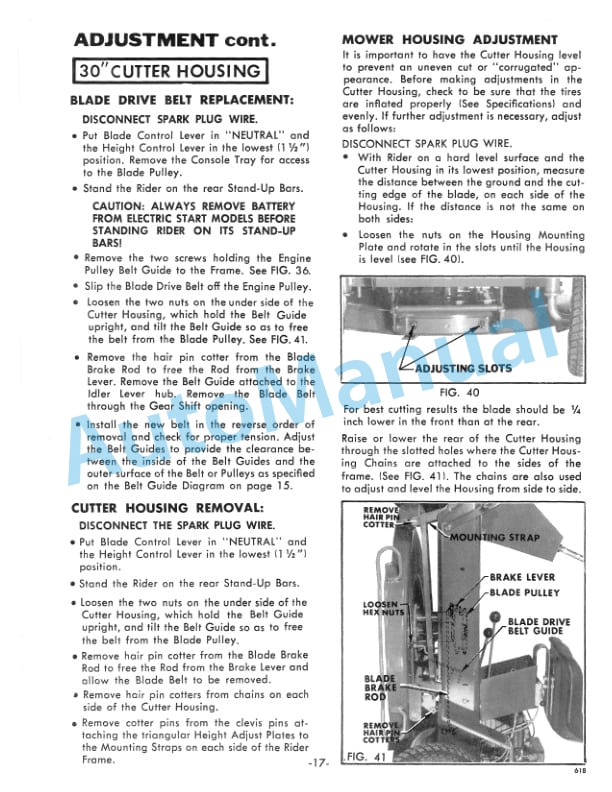 Ford New Holland 51, 60, 65 Rider Mower Tractor Operation and Maintenance Manual 42005130 5 Ford New Holland 51, 60, 65 Rider Mower Tractor Operation and Maintenance Manual 42005130-5