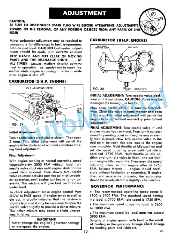Ford New Holland 51, 61, 66 Rider Mower Tractor Operation and Maintenance Manual 42005131 4 Ford New Holland 51, 61, 66 Rider Mower Tractor Operation and Maintenance Manual 42005131-4