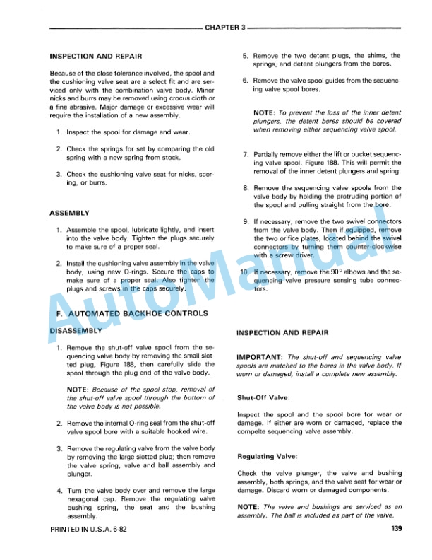 Ford New Holland 550, 555 Tractor Loader Backhoe Service Manual 40055020 5 Ford New Holland 550, 555 Tractor Loader Backhoe Service Manual 40055020 - Image 5