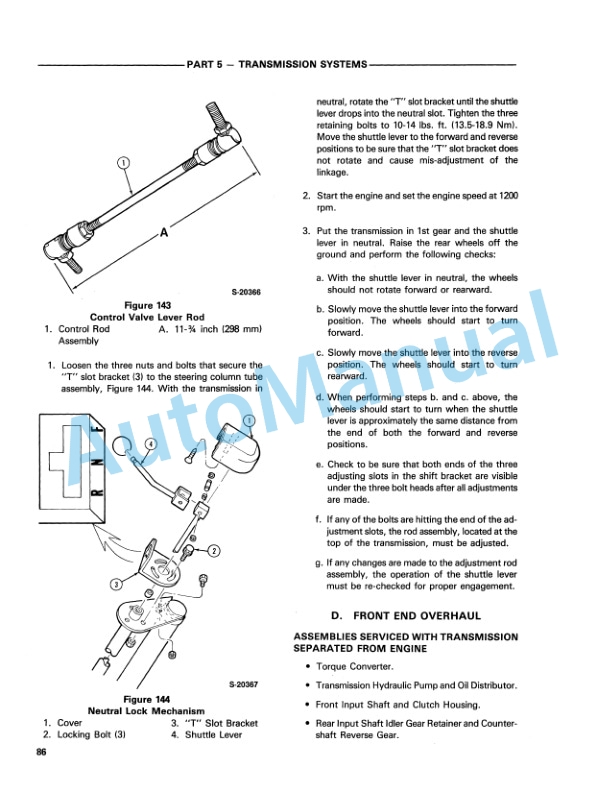 Ford New Holland 555A, 555B, 655A Tractor Loader Backhoe Service Manual 40055540A 3 Ford New Holland 555A, 555B, 655A Tractor Loader Backhoe Service Manual 40055540A - Image 3