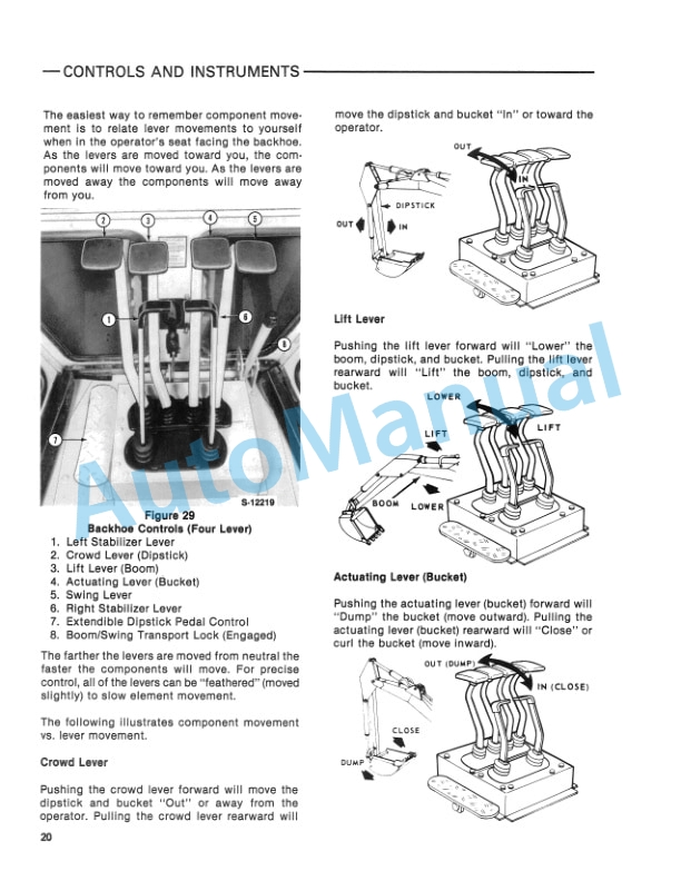 Ford New Holland 555A Tractor Loader Backhoe Operation and Maintenance Manual 42005511 2 Ford New Holland 555A Tractor Loader Backhoe Operation and Maintenance Manual 42005511-2