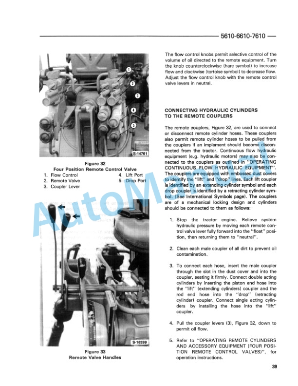 Ford New Holland 5610, 6610, 7610 Tractor Operation and Maintenance Manual 42561032 3 Ford New Holland 5610, 6610, 7610 Tractor Operation and Maintenance Manual 42561032-3
