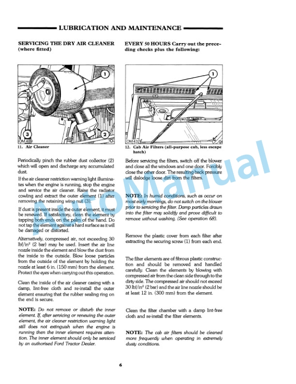 Ford New Holland 5610S, 6610S, 7610S II Tractor Operation and Maintenance Manual 42561031 4 Ford New Holland 5610S, 6610S, 7610S II Tractor Operation and Maintenance Manual 42561031 - Image 4