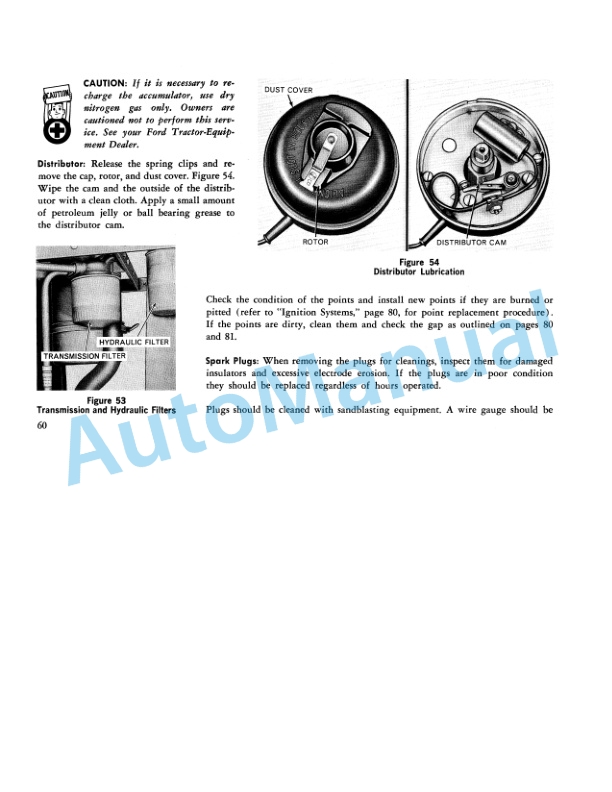 Ford New Holland 6000 Commander Tractor Operation and Maintenance Manual 42600010 4 Ford New Holland 6000 Commander Tractor Operation and Maintenance Manual 42600010-4