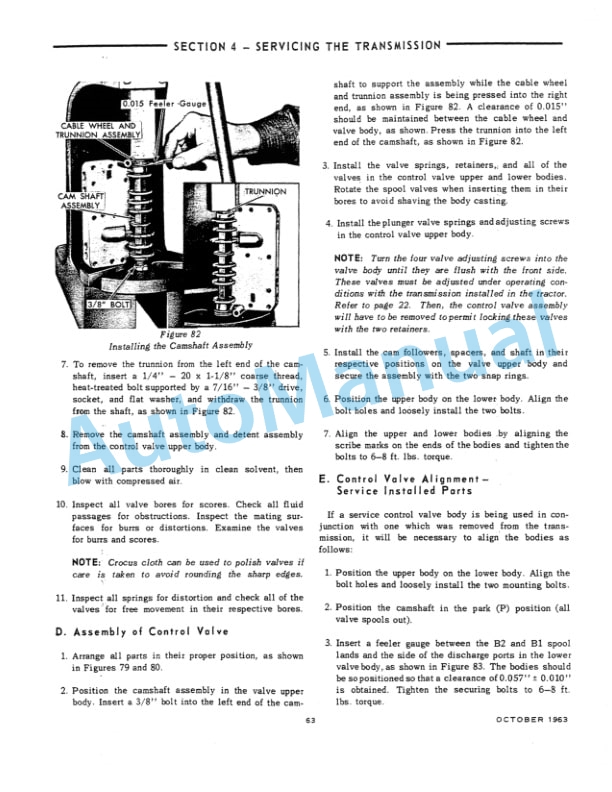 Ford New Holland 6000 Tractor Service Manual 40600010 4 Ford New Holland 6000 Tractor Service Manual 40600010-4