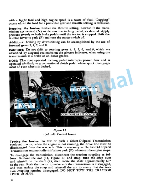 Ford New Holland 601, 801 Series Tractor Operation and Maintenance Manual 42060121 3 Ford New Holland 601, 801 Series Tractor Operation and Maintenance Manual 42060121-3