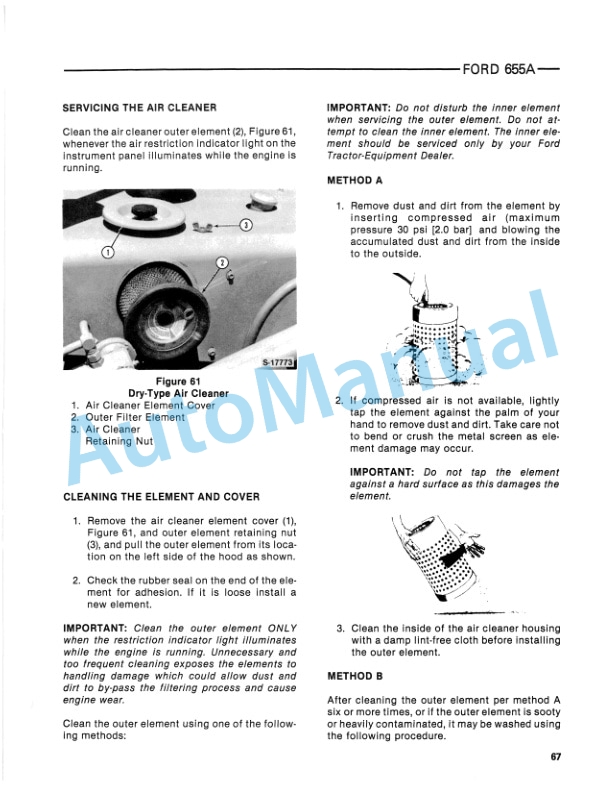 Ford New Holland 655A Tractor Loader Backhoe Operation and Maintenance Manual 42065510 4 Ford New Holland 655A Tractor Loader Backhoe Operation and Maintenance Manual 42065510-4