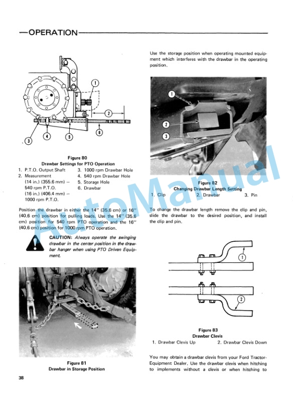 Ford New Holland 6700, 7700 Tractor Operation and Maintenance Manual 42670020-3